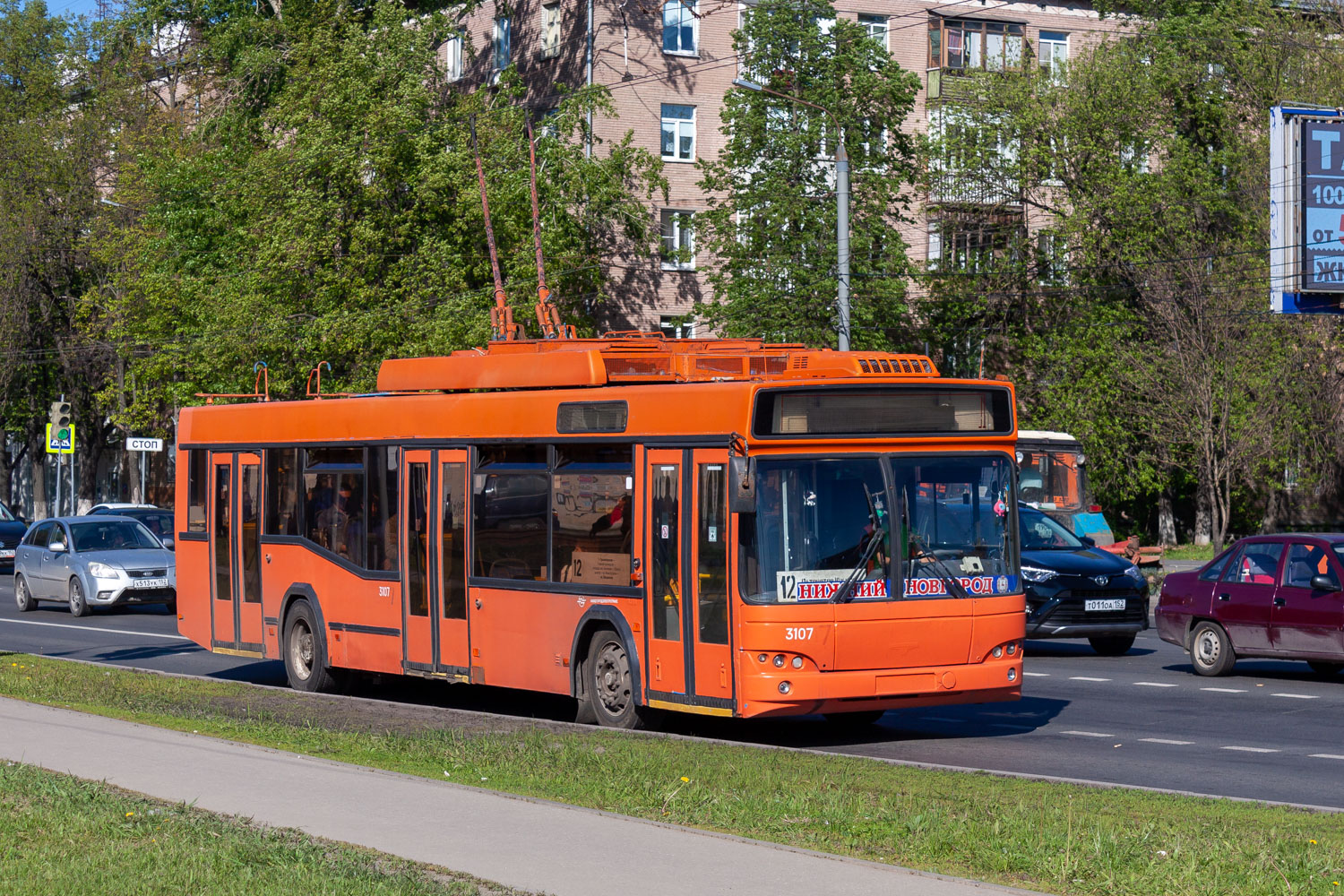 Нижний Новгород, СВАРЗ-МАЗ-6235.00 № 3107