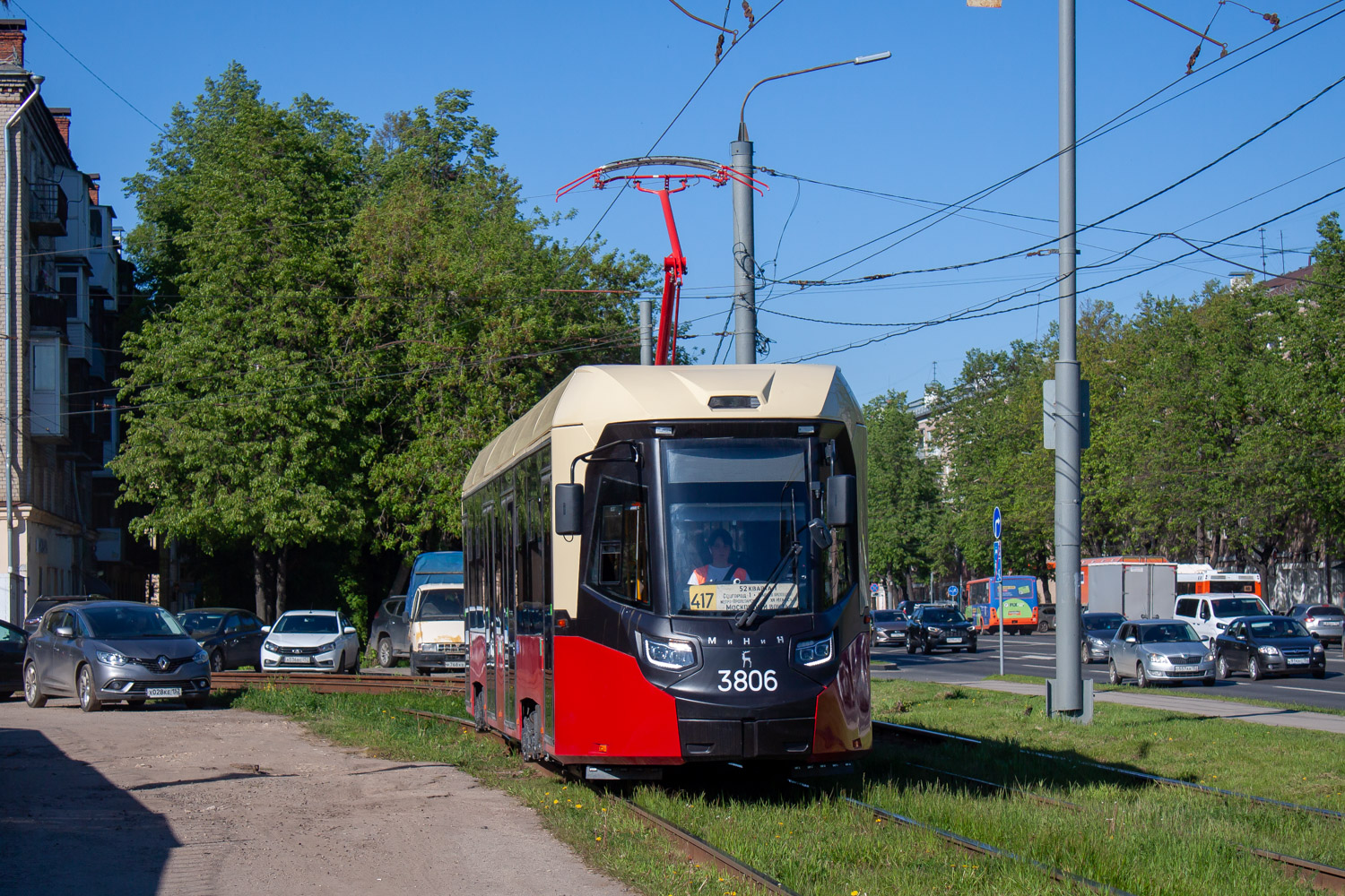 Нижний Новгород, БКМ Т811 «МиНиН» № 3806