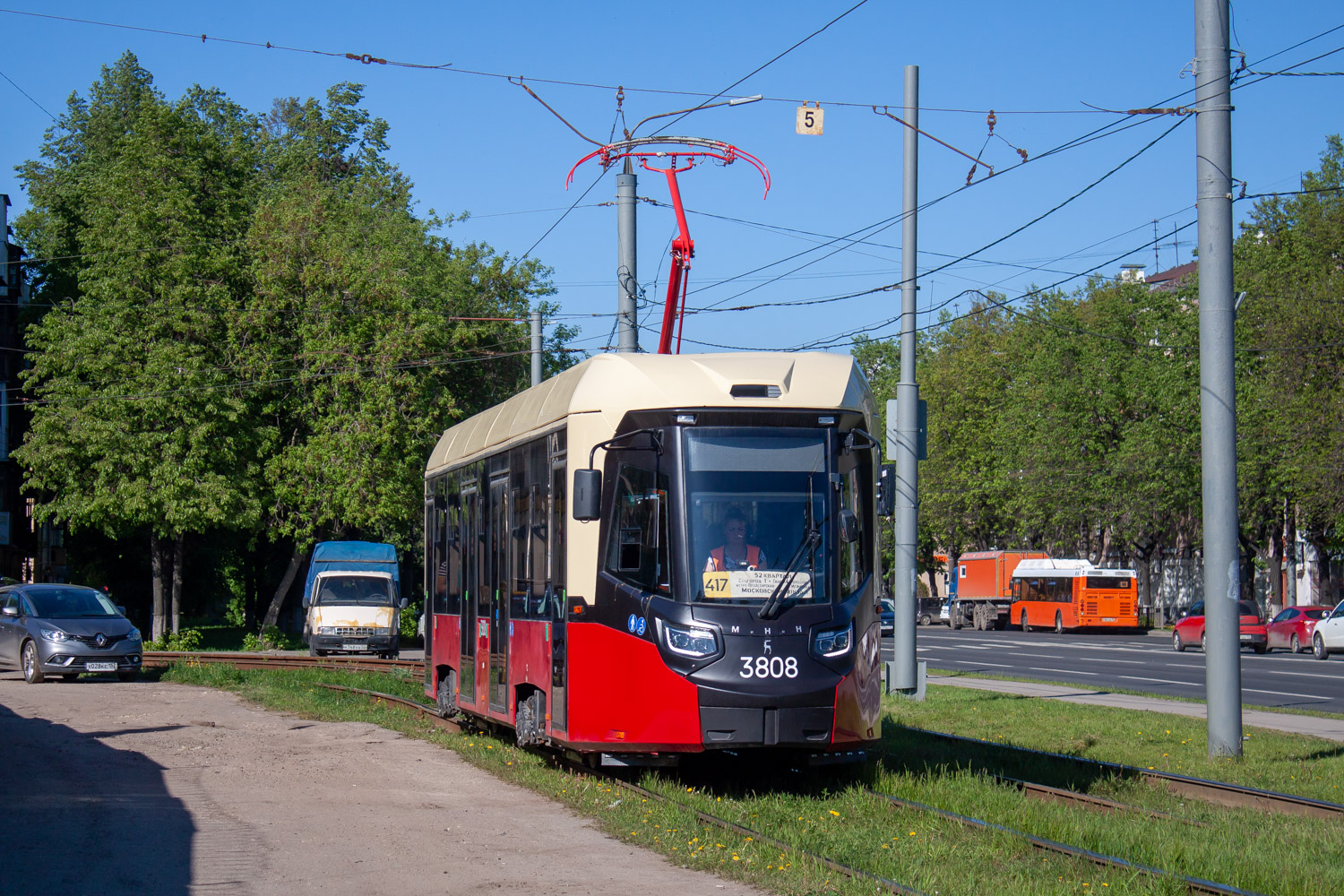 Nizhny Novgorod, BKM T811 "MiNiN" č. 3808