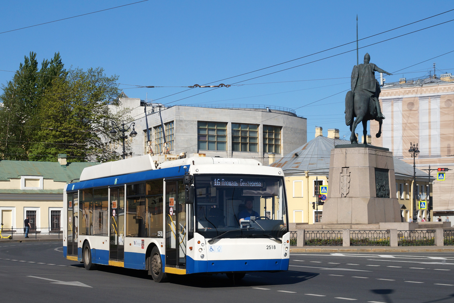 Санкт-Пецярбург, Тролза-5265.00 «Мегаполис» № 2518