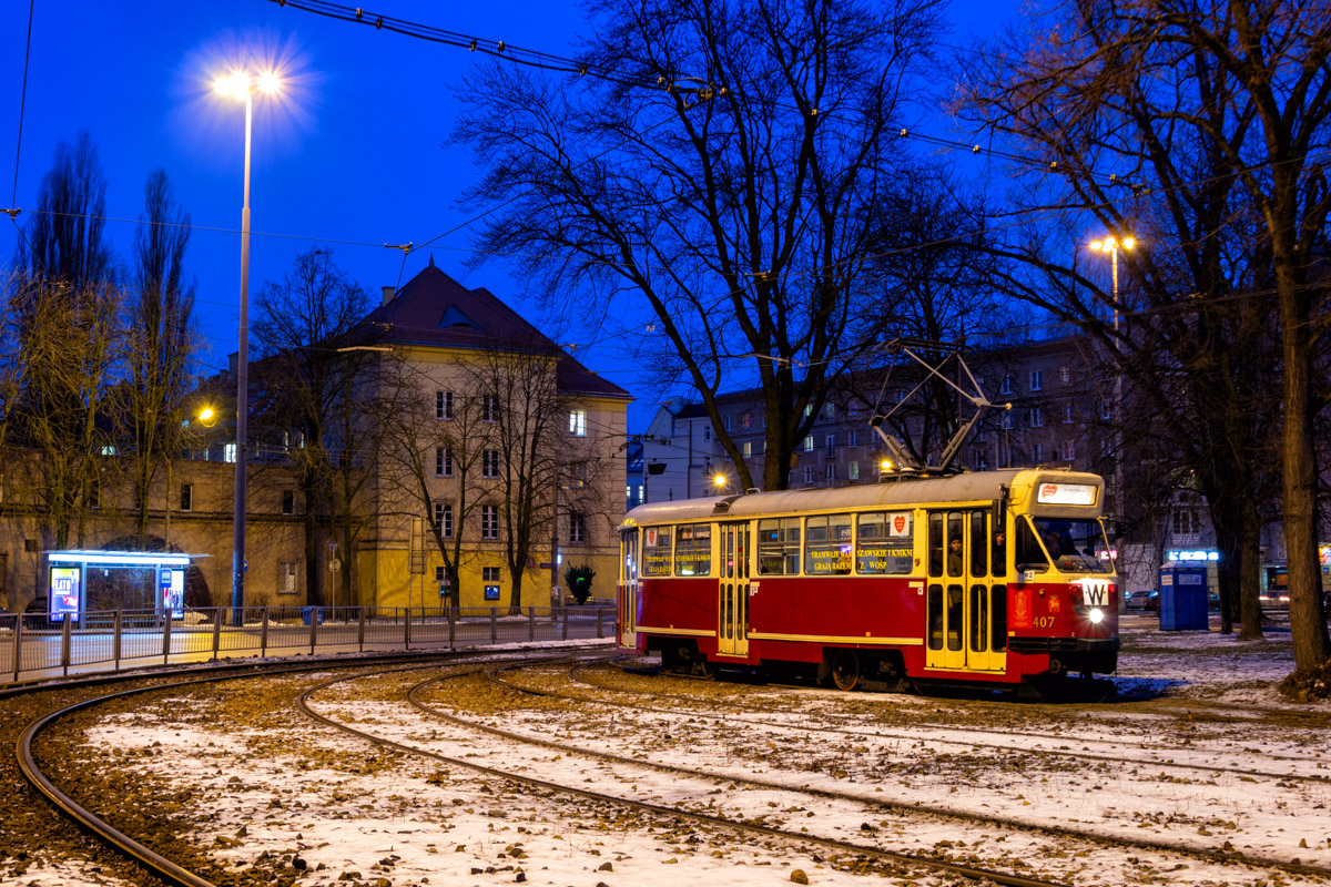 Варшава, Konstal 13N № 407; Варшава — Большой оркестр праздничной помощи