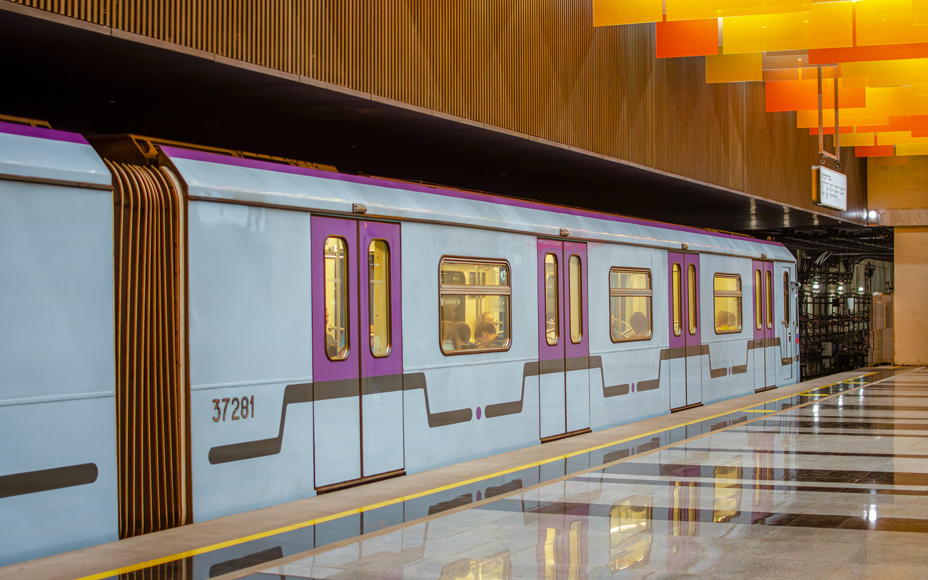 Moskva, 81-760A č. 37281; Moskva — 89 year Moscow metro anniversary Parade on 18/05/2024 — 19/05/2024