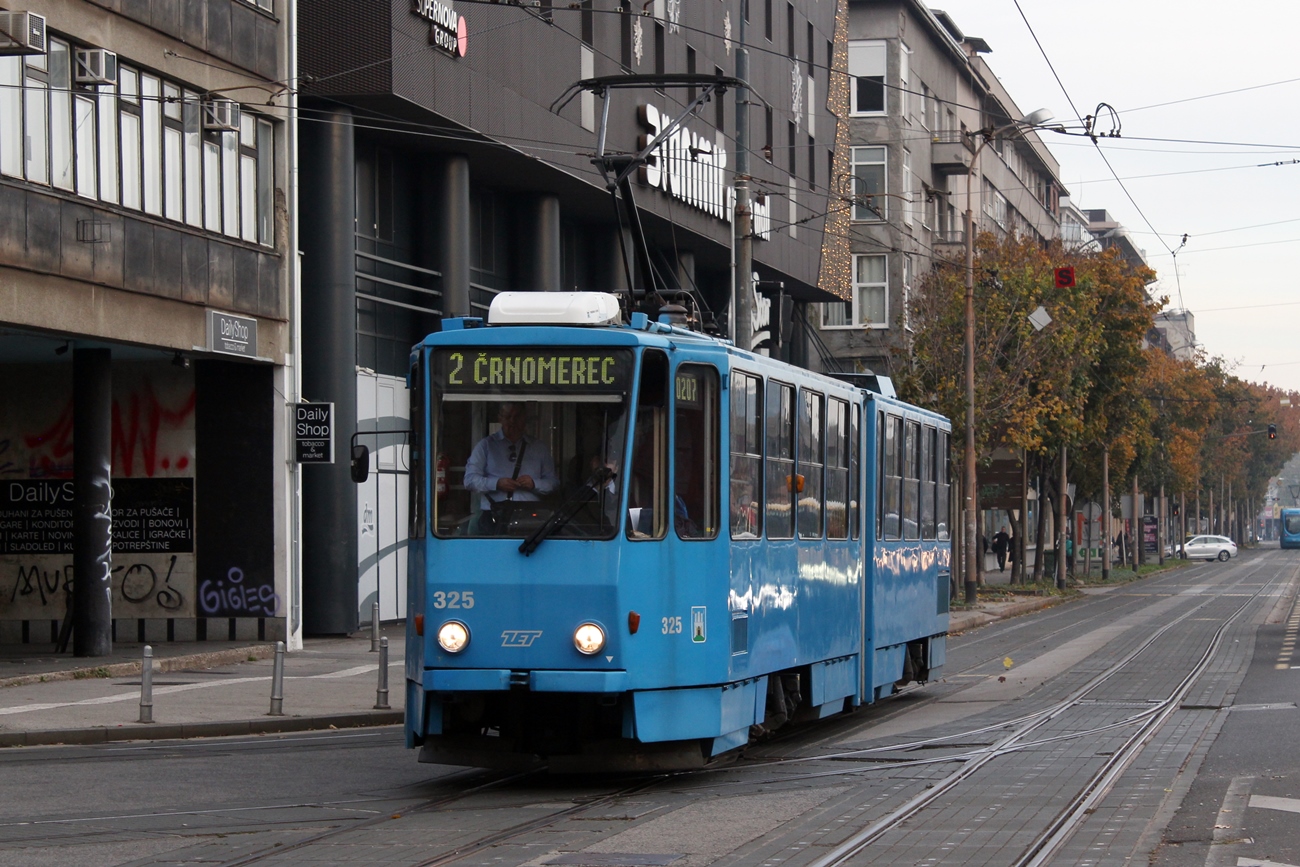 Загреб, Tatra KT4YU № 325