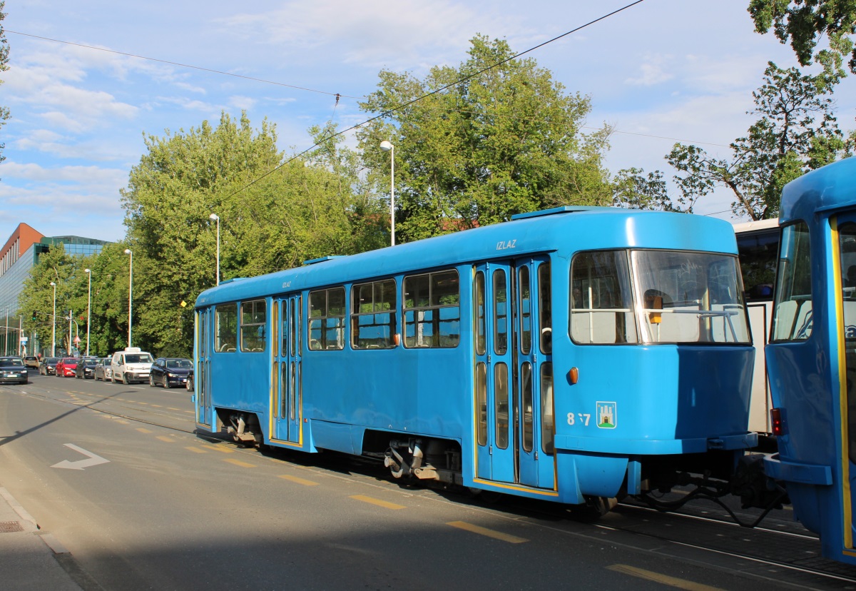 Загреб, Tatra B4YU № 867