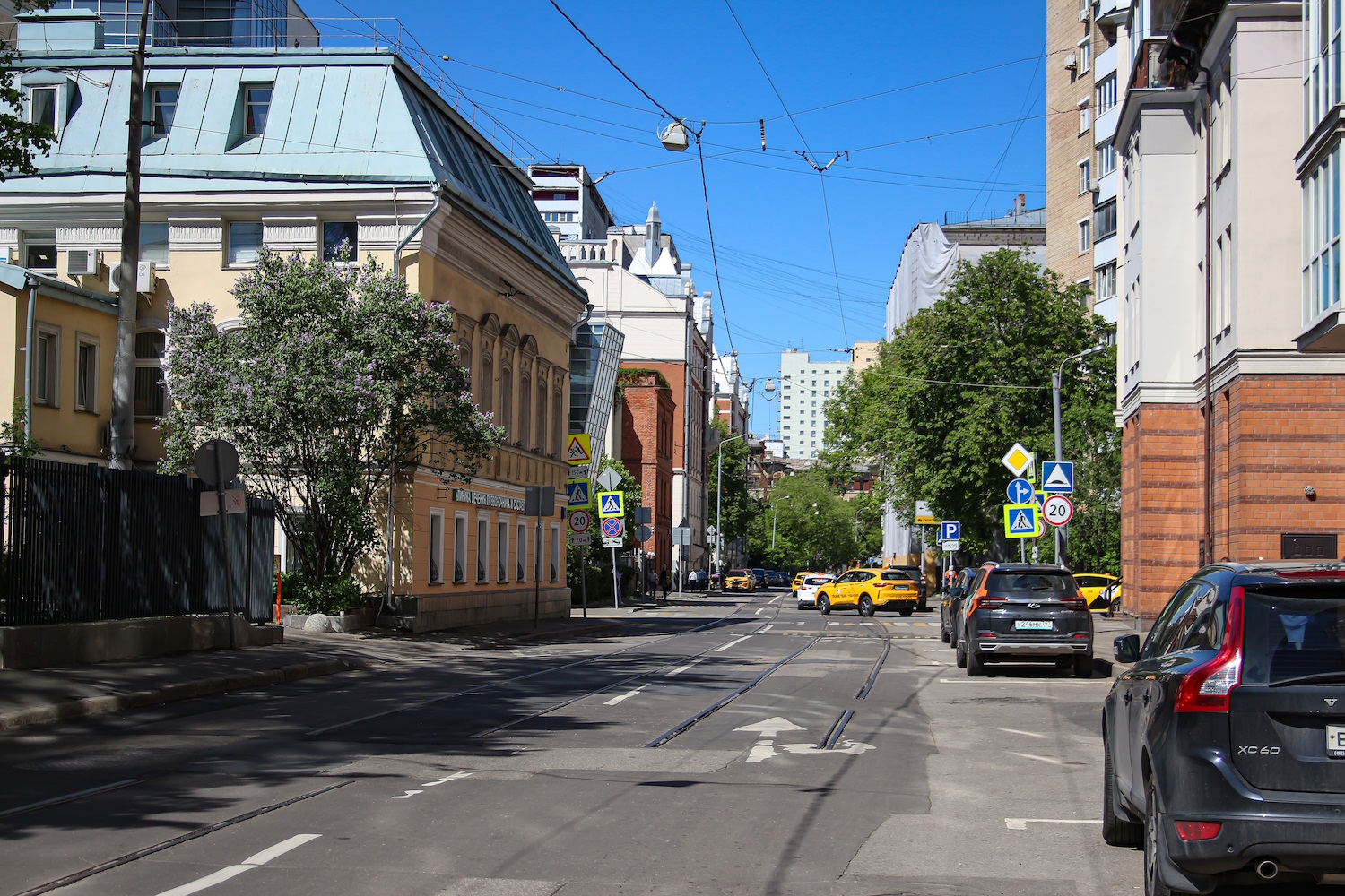 Москва — Закрытые трамвайные линии; Москва — Трамвайные линии: ЦАО