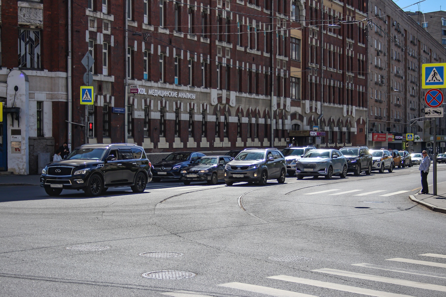 Москва — Закрытые трамвайные линии; Москва — Трамвайные линии: ЦАО