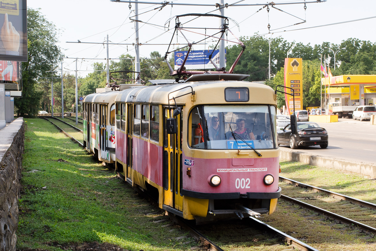 Krasnodar, Tatra T3SU č. 002