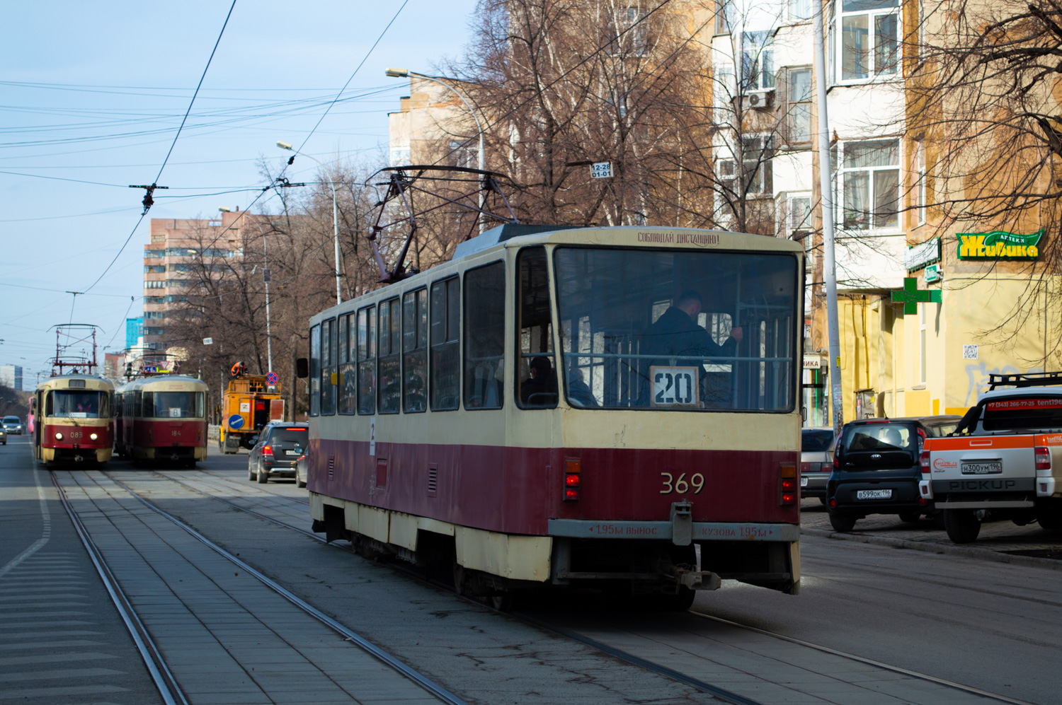 Екатеринбург, Tatra T6B5SU № 369