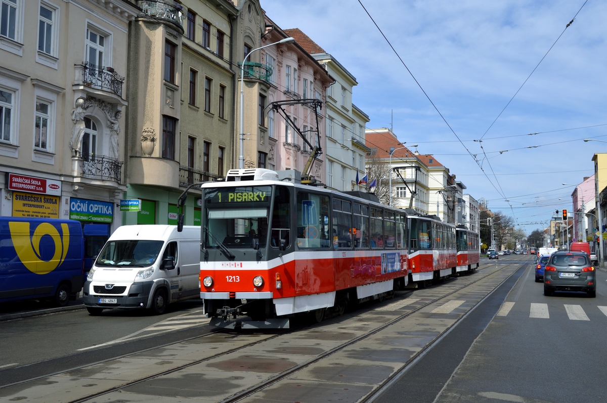 Брно, Tatra T6A5 № 1213