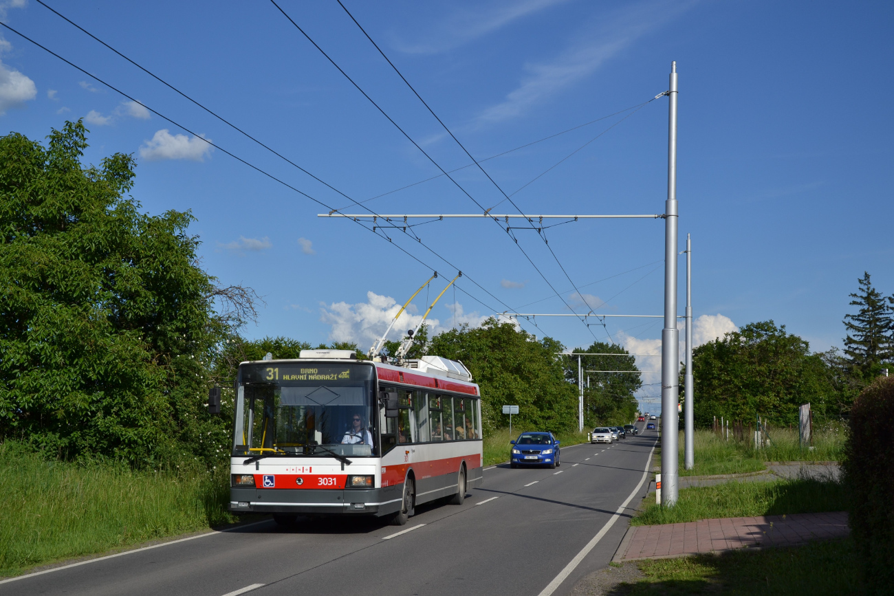 Брно, Škoda 21Tr № 3031