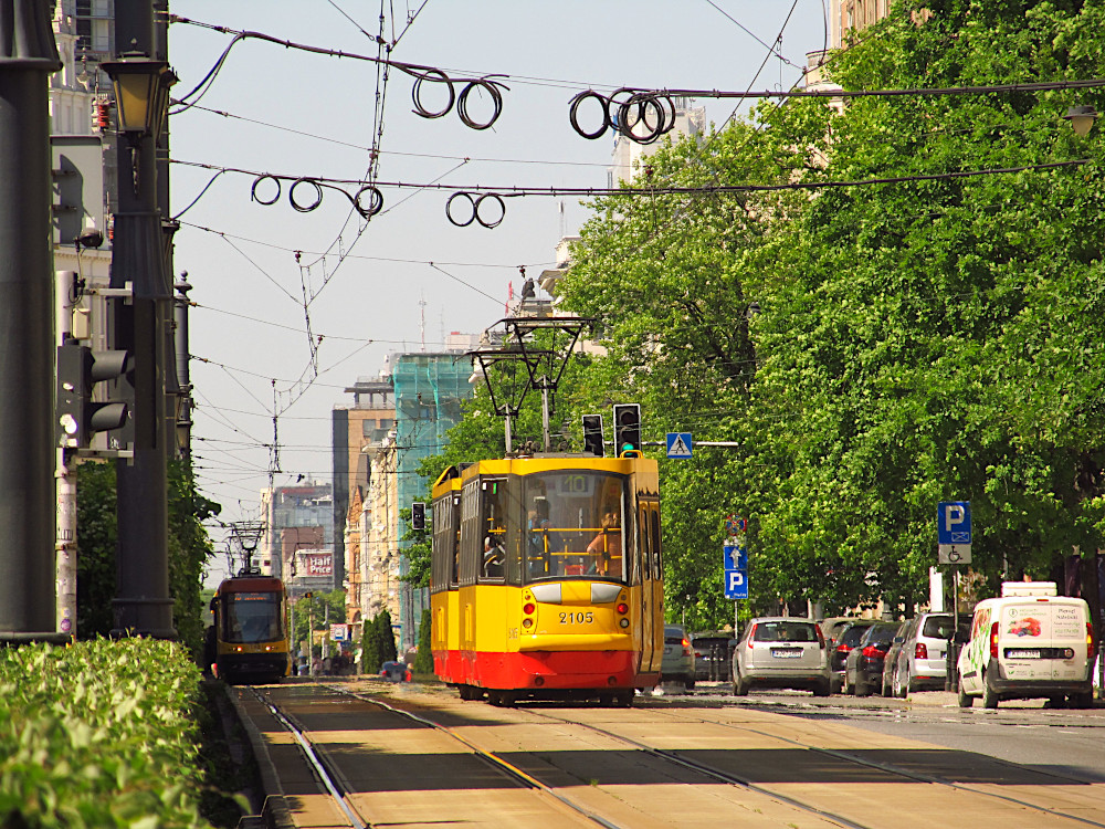 Варшава, Konstal 105N2k/2000 № 2105