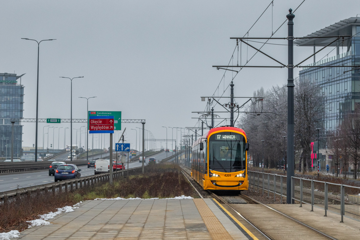 Варшава, Hyundai Rotem 140N № 4201