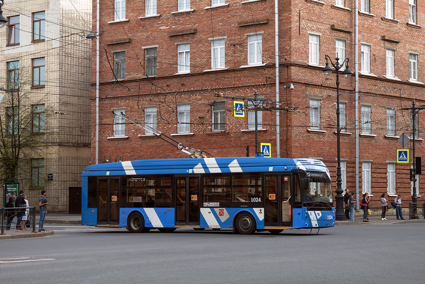 Санкт-Петербург, Тролза-5265.08 «Мегаполис» № 1024