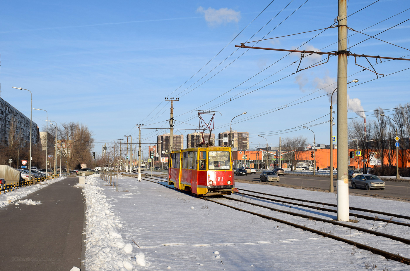 Волжский, 71-605 (КТМ-5М3) № 161