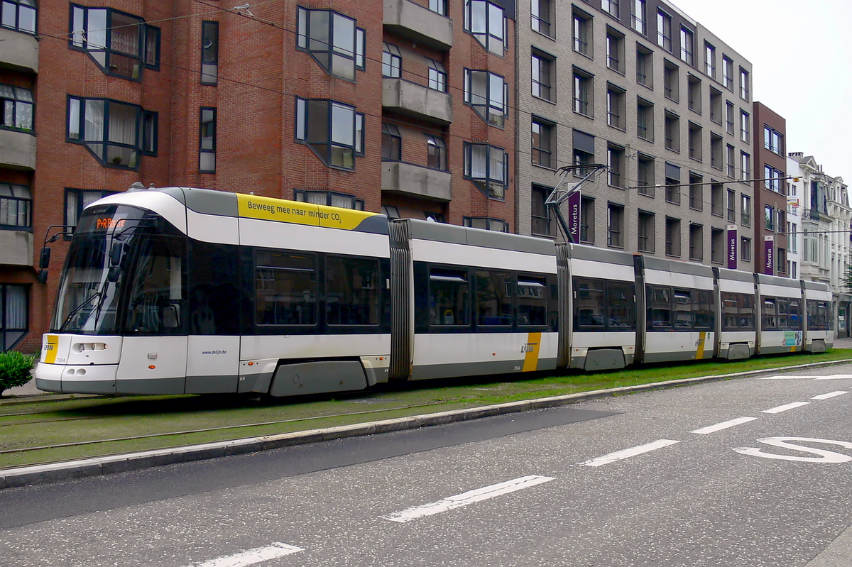 Антверпен, Bombardier Flexity 2 № 7304