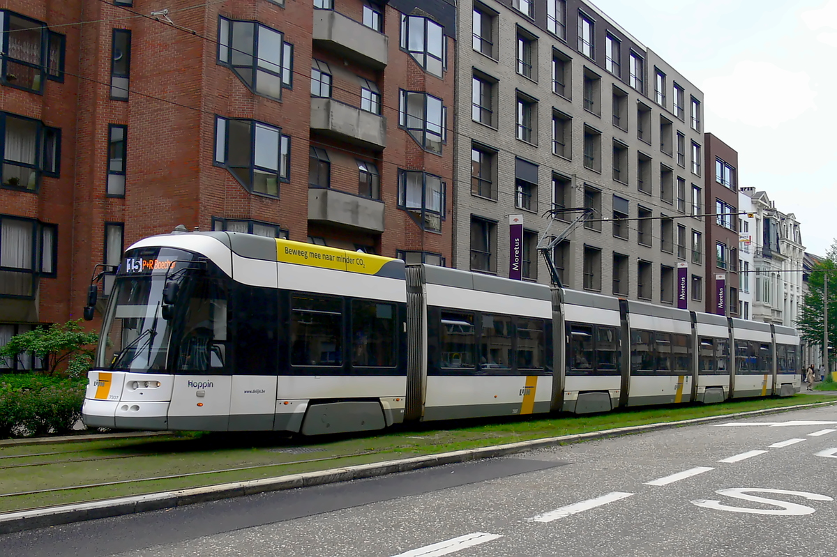 Антвэрпэн, Bombardier Flexity 2 № 7307 Антвэрпэн, Bombardier Flexity 2 № 7307