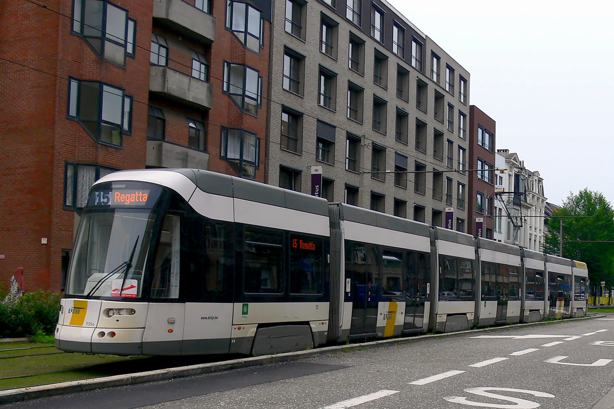 Антверпен, Bombardier Flexity 2 № 7356
