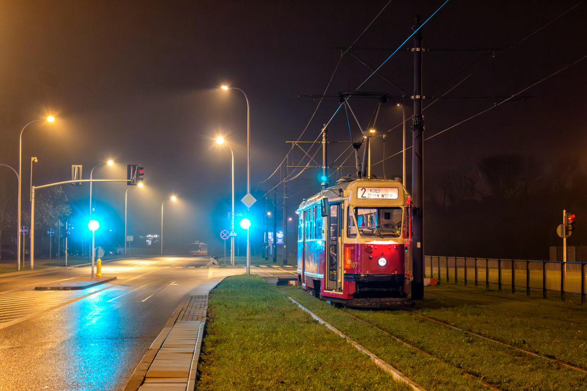 Варшава, Konstal 13N № 407