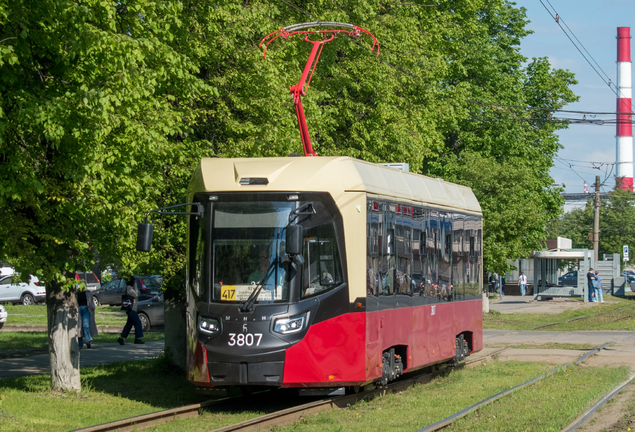 Нижний Новгород, БКМ Т811 «МиНиН» № 3807 Нижний Новгород, БКМ Т811 «МиНиН» № 3807