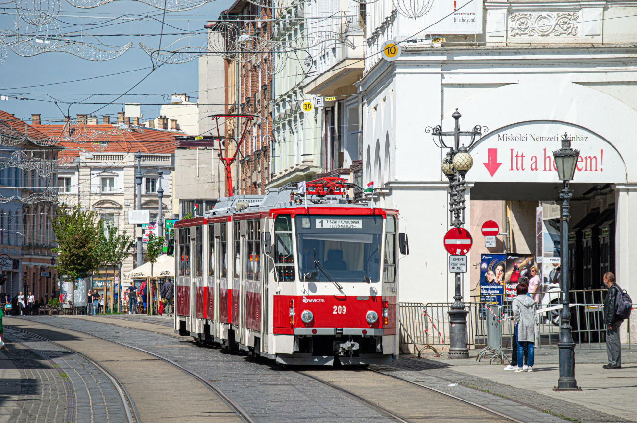 Мишкольц, Tatra KT8D5 № 209
