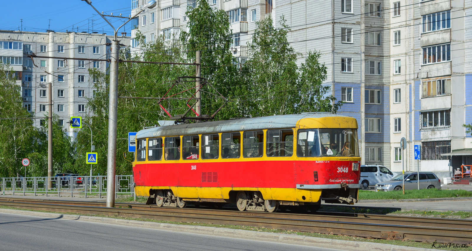 Barnaul, Tatra T3SU Nr. 3048
