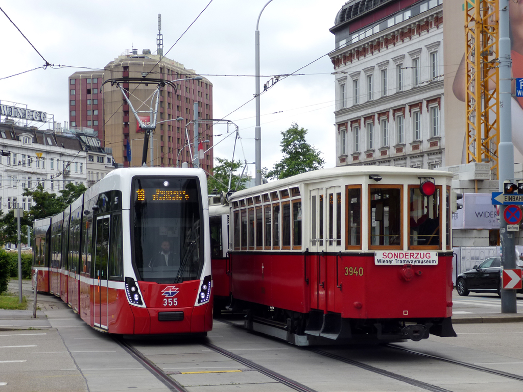 Вена, Bombardier Flexity Wien (Type D) № 355