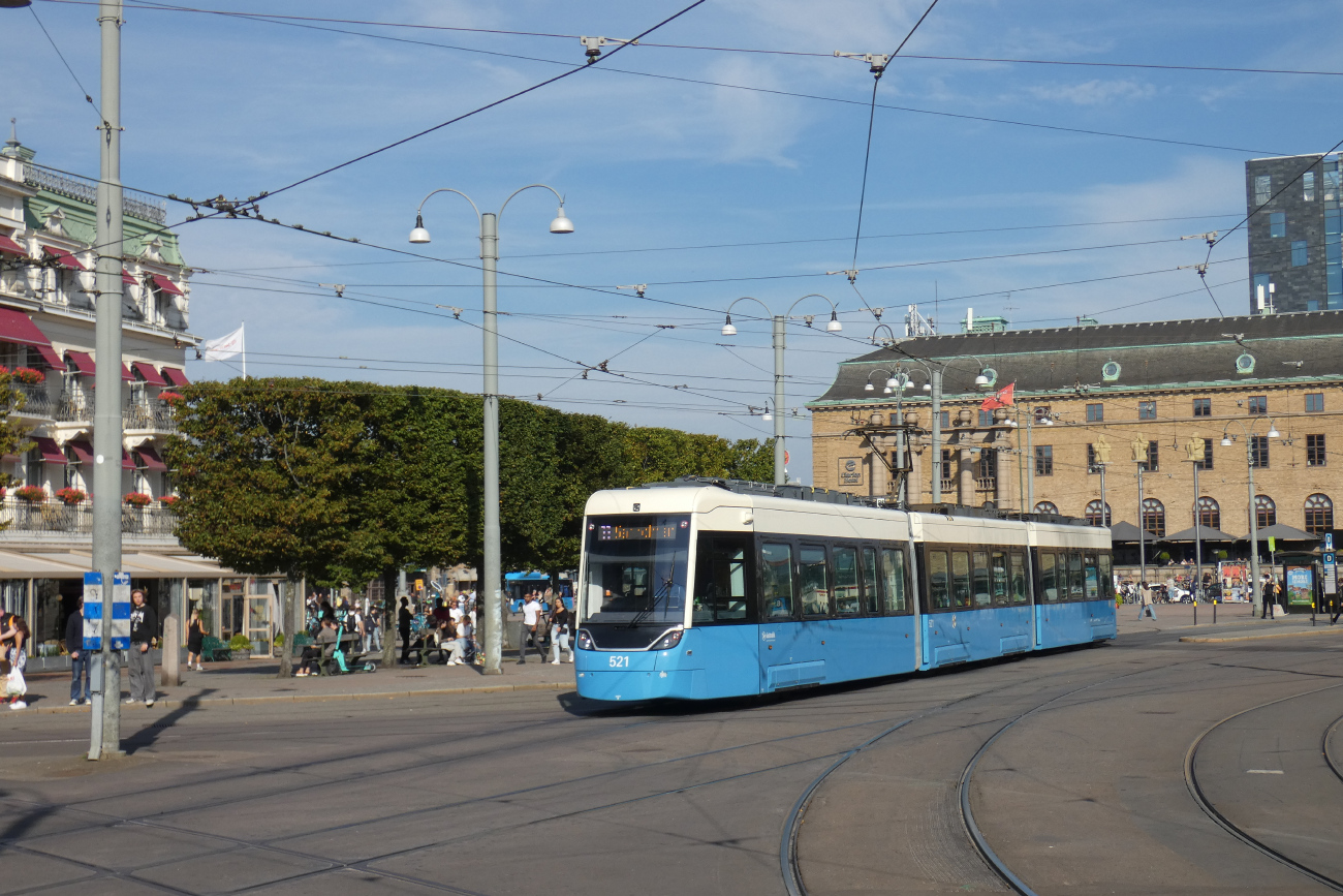 Гётеборг, Alstom M33A Flexity Göteborg № 521