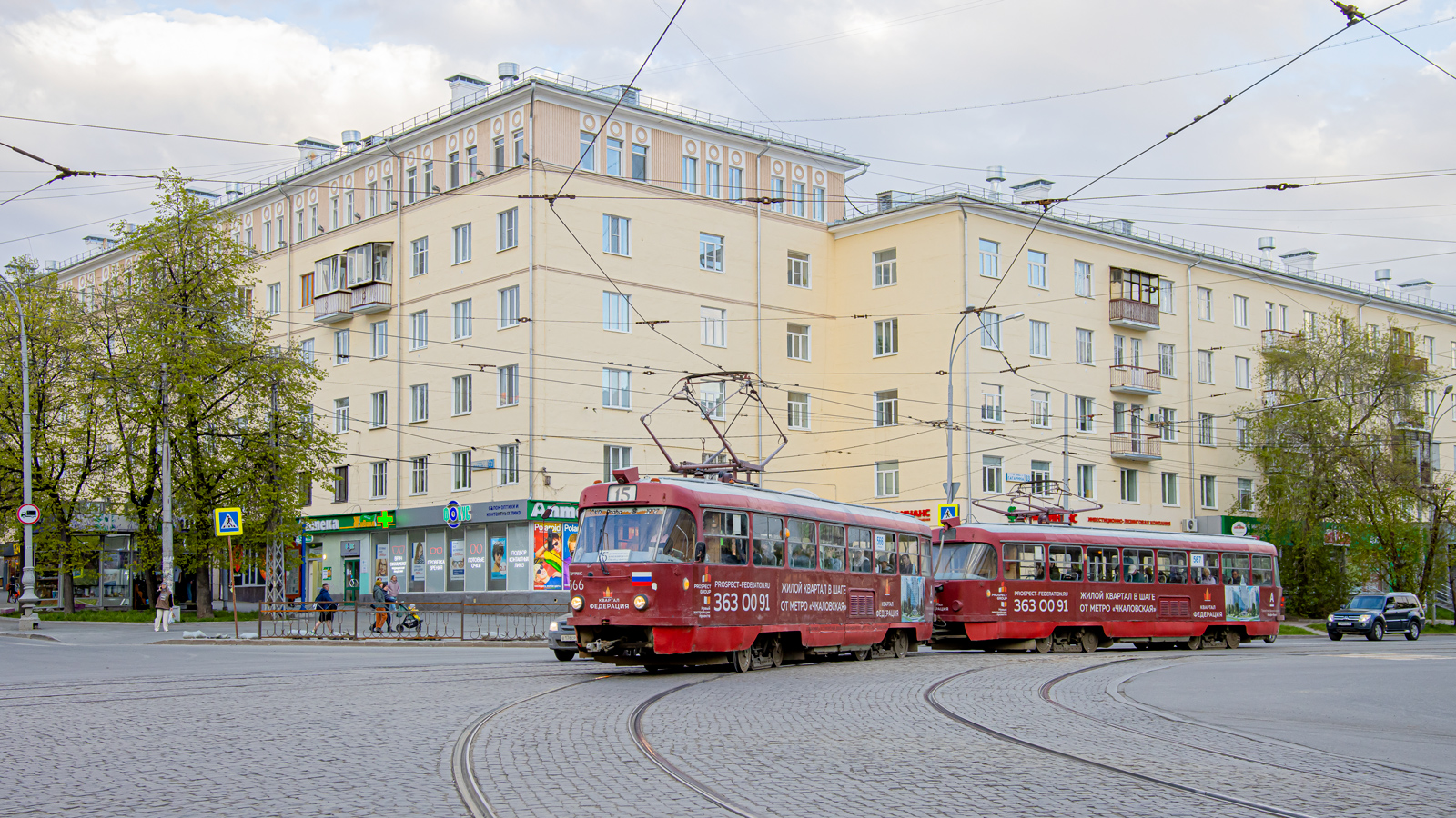 Екатеринбург, Tatra T3SU № 566
