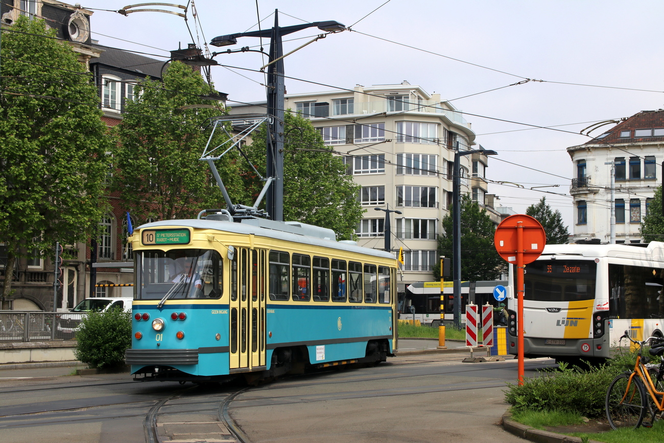 Гент, BN PCC Gent № 01; Гент — 150 years of tram in Ghent (18 & 19/05/2024)