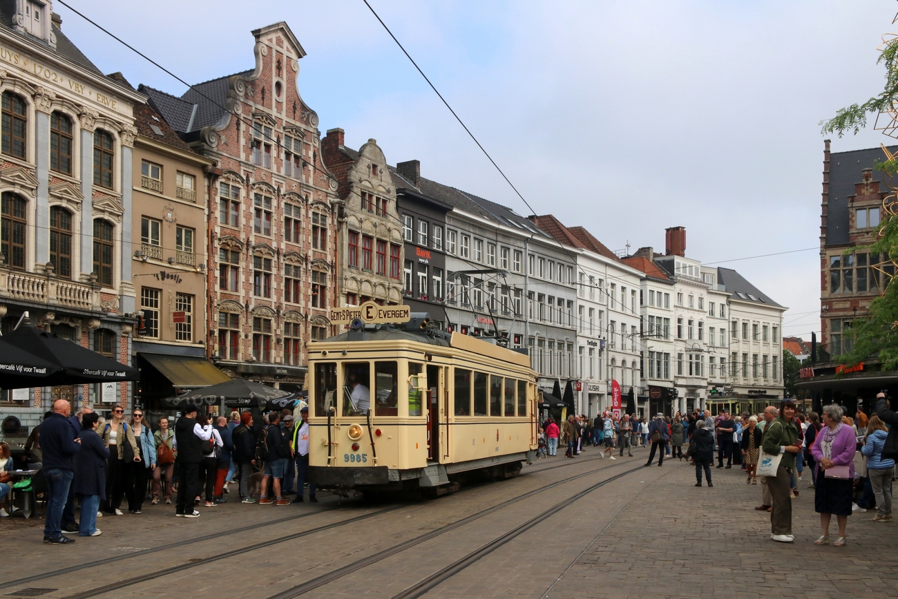 Coast Tram, SNCV Standard wooden motor car # 9985; Gent — 150 years of tram in Ghent (18 & 19/05/2024)