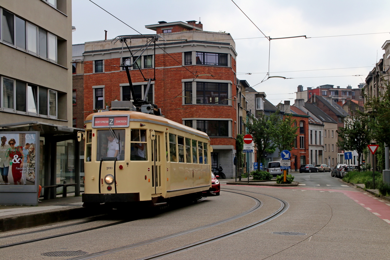 Coast Tram, SNCV SE motor car č. 9093; Gent — 150 years of tram in Ghent (18 & 19/05/2024)