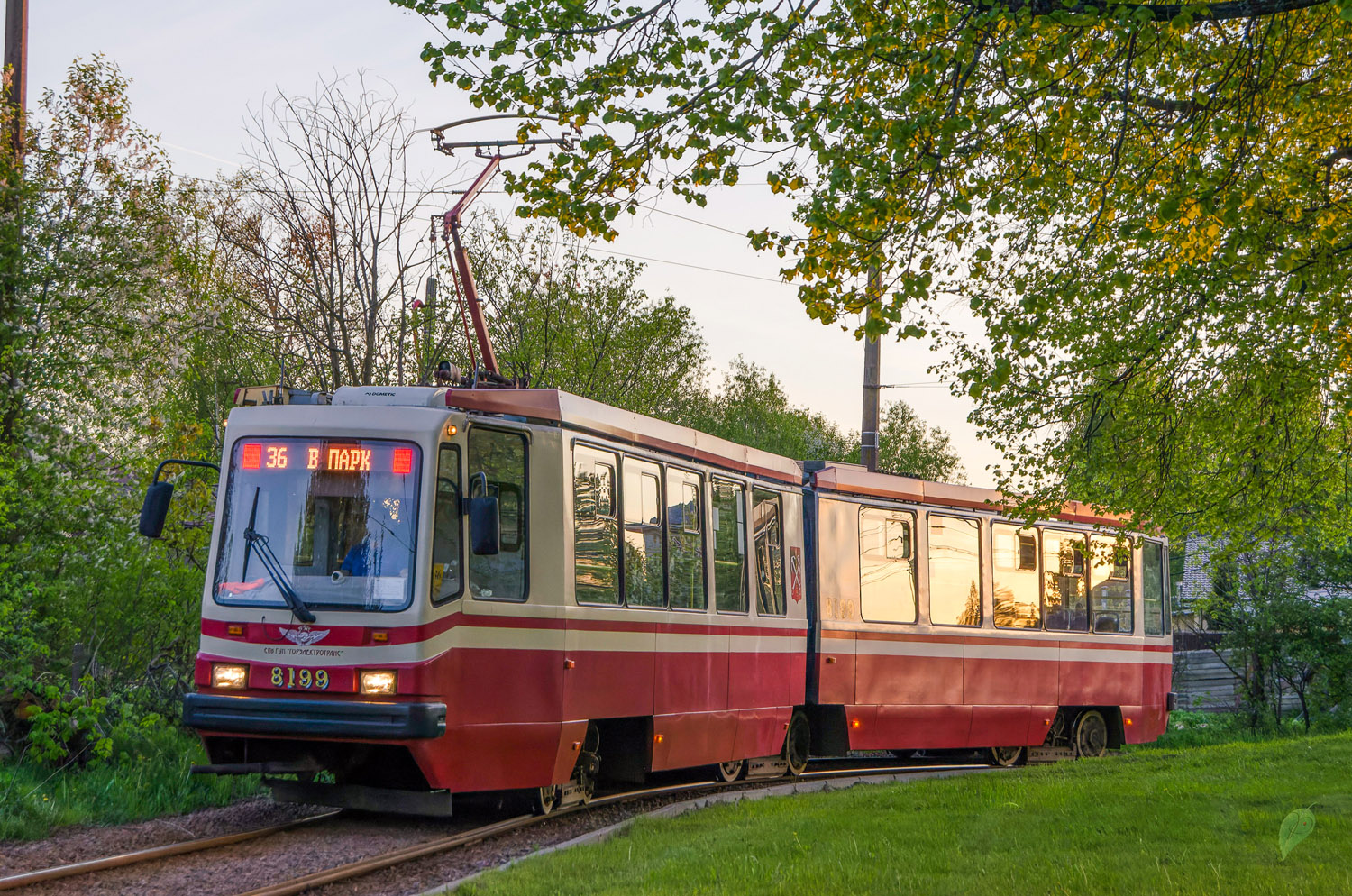 Санкт-Петербург, ЛВС-86М2 № 8199