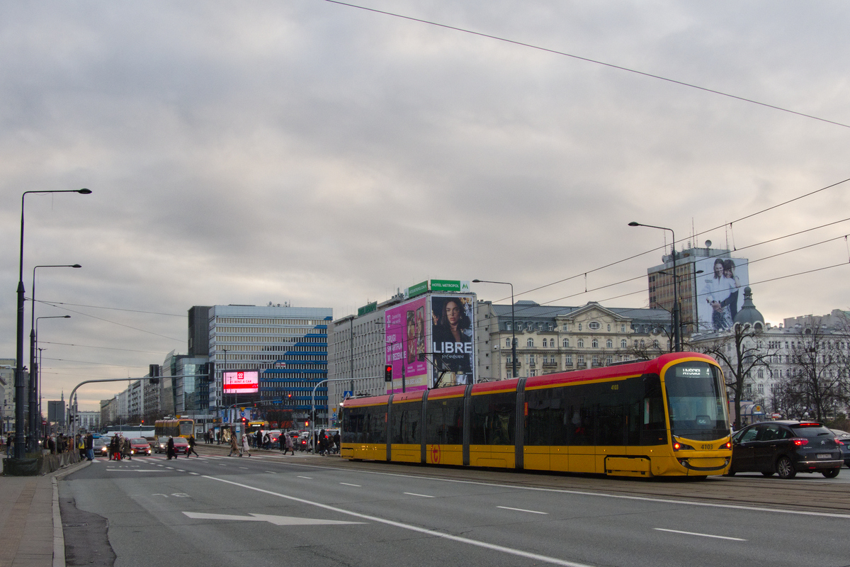 Варшава, Hyundai Rotem 141N № 4103