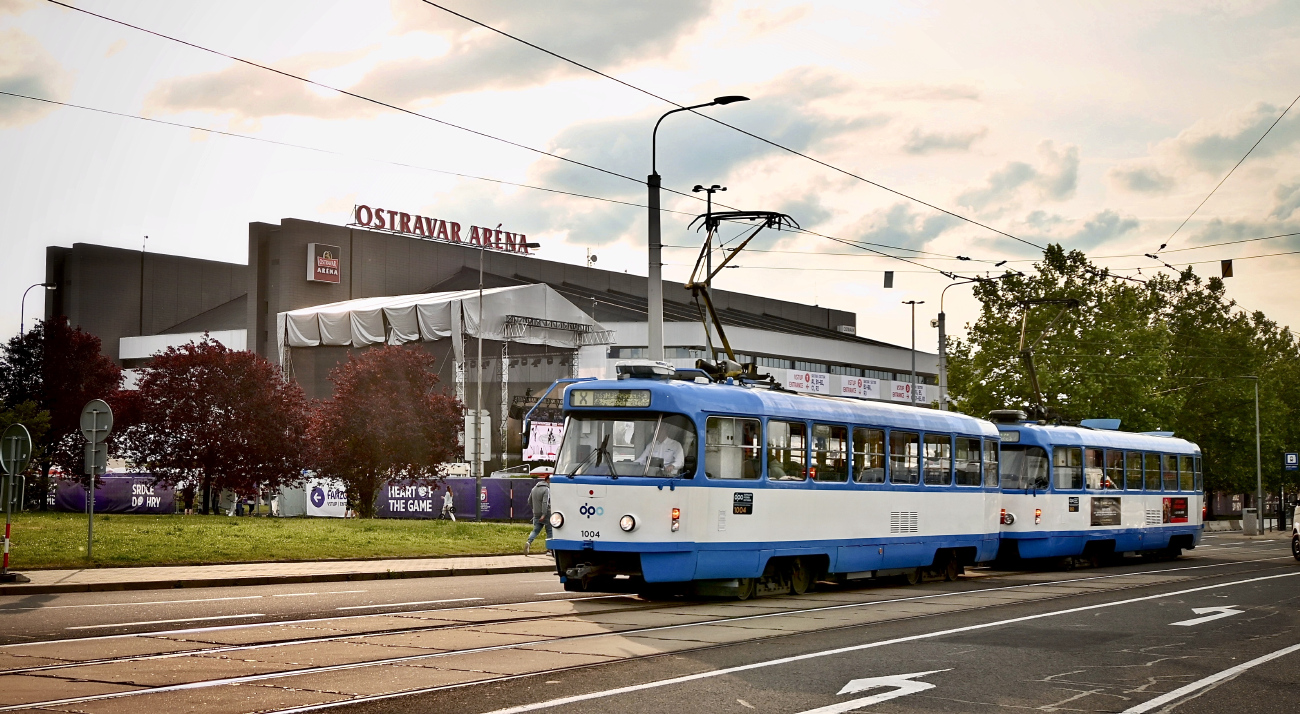 Острава, Tatra T3R.P № 1004; Острава — Ice Hockey World Championship 2024