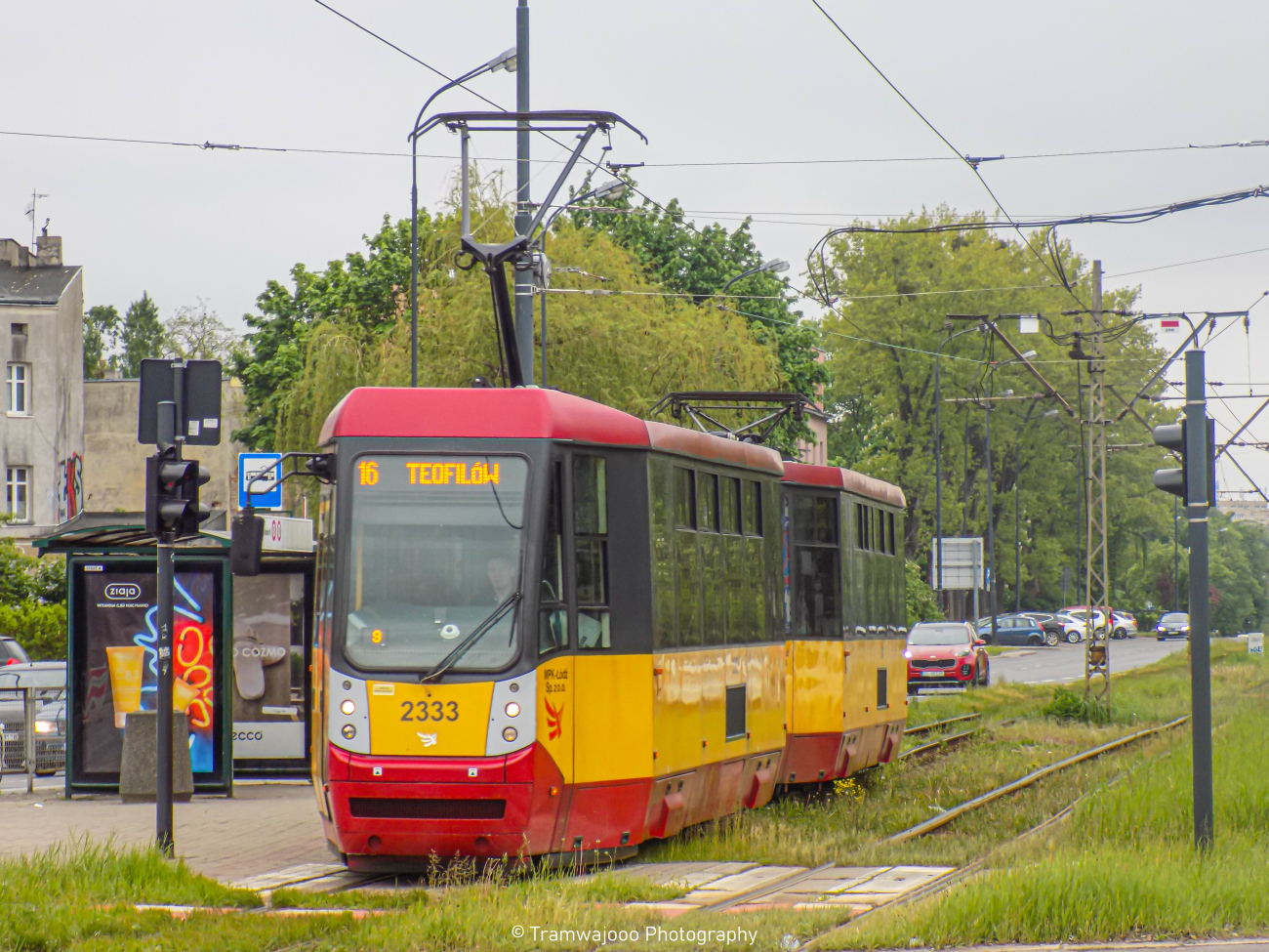 Лодзь, Konstal/MPK 805N-M16 № 2333