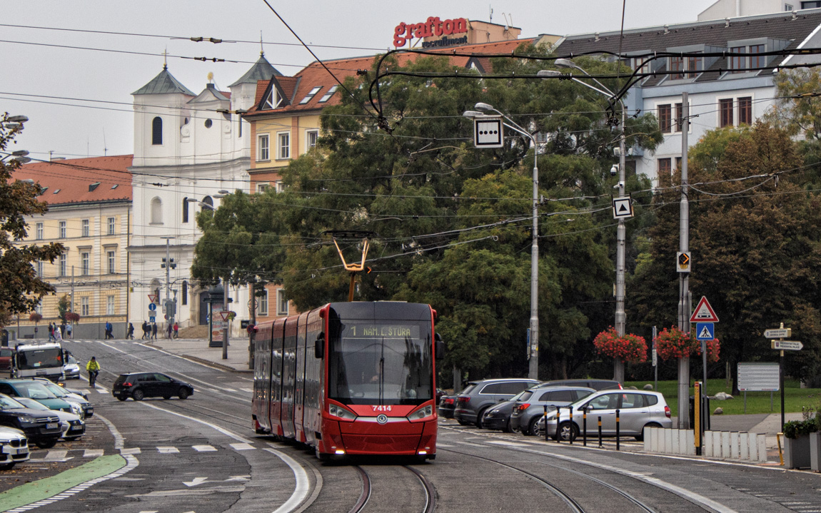 Братислава, Škoda 29T ForCity Plus № 7414