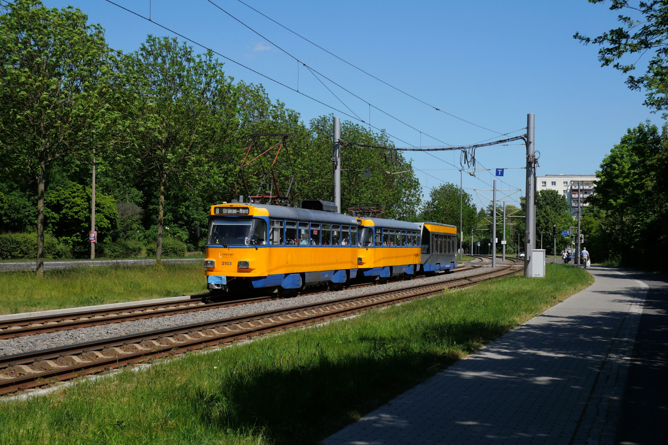 Лейпциг, Tatra T4D-M1 № 2103