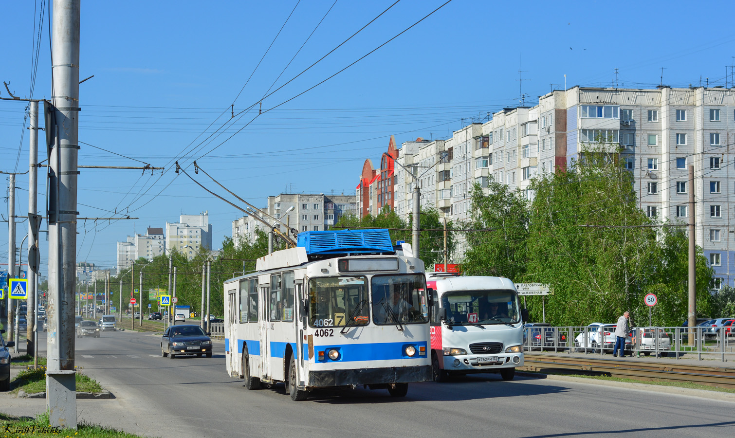 Барнаул, ЗиУ-682 КВР БТРМ № 4062