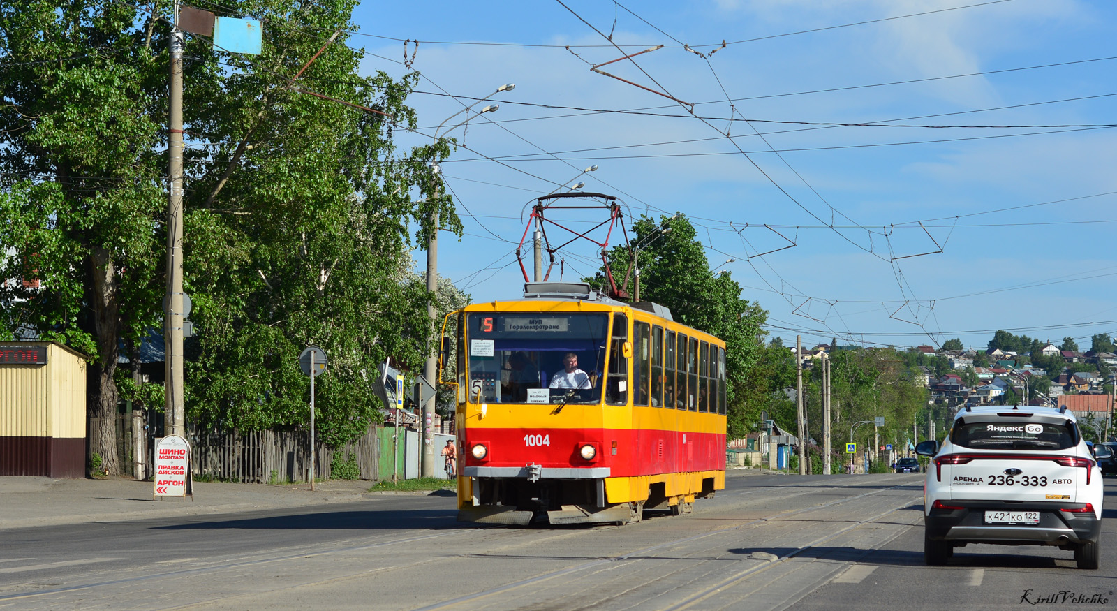 Барнаул, Tatra T6B5SU № 1004