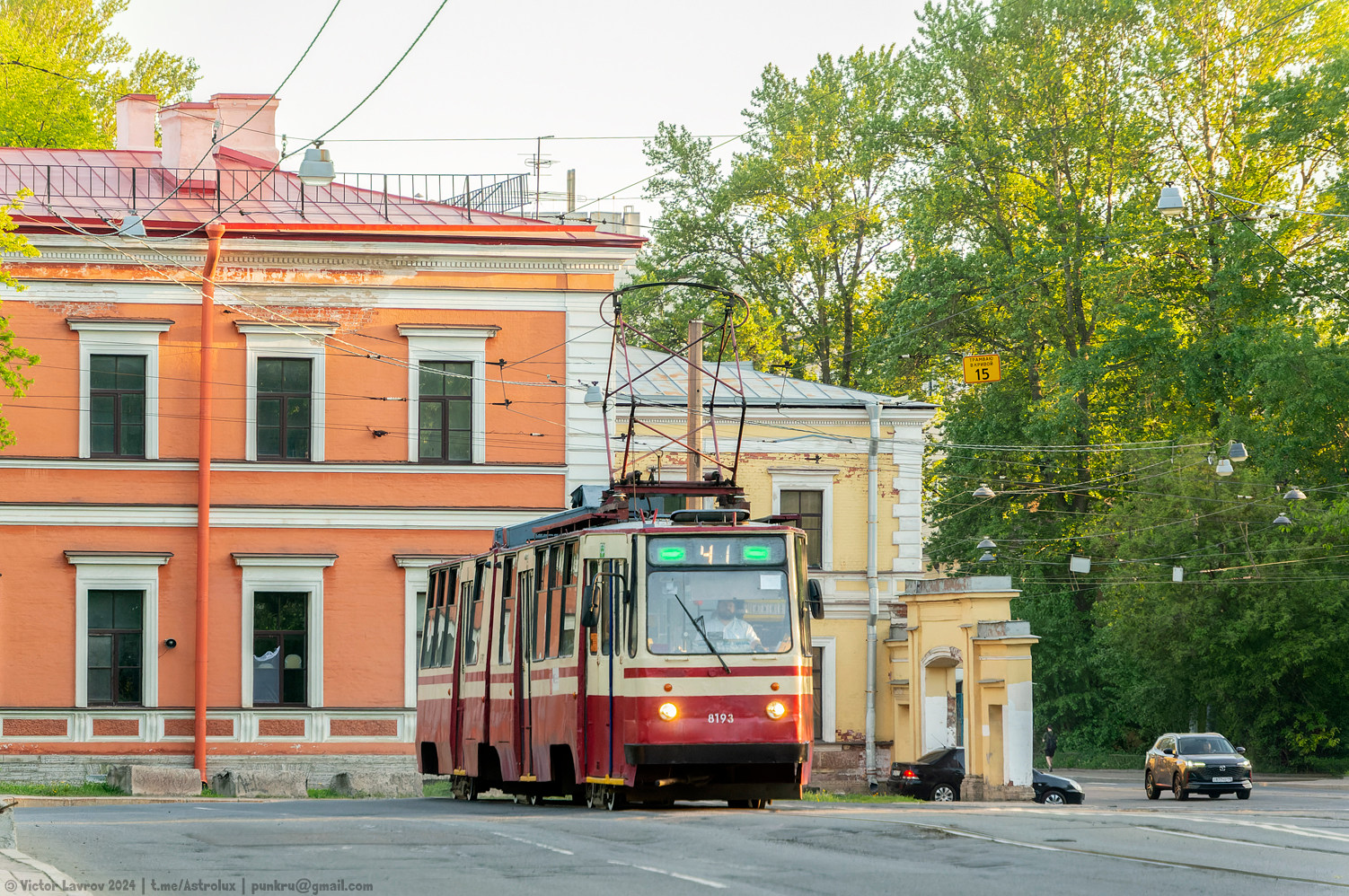 Санкт-Петербург, ЛВС-86К № 8193