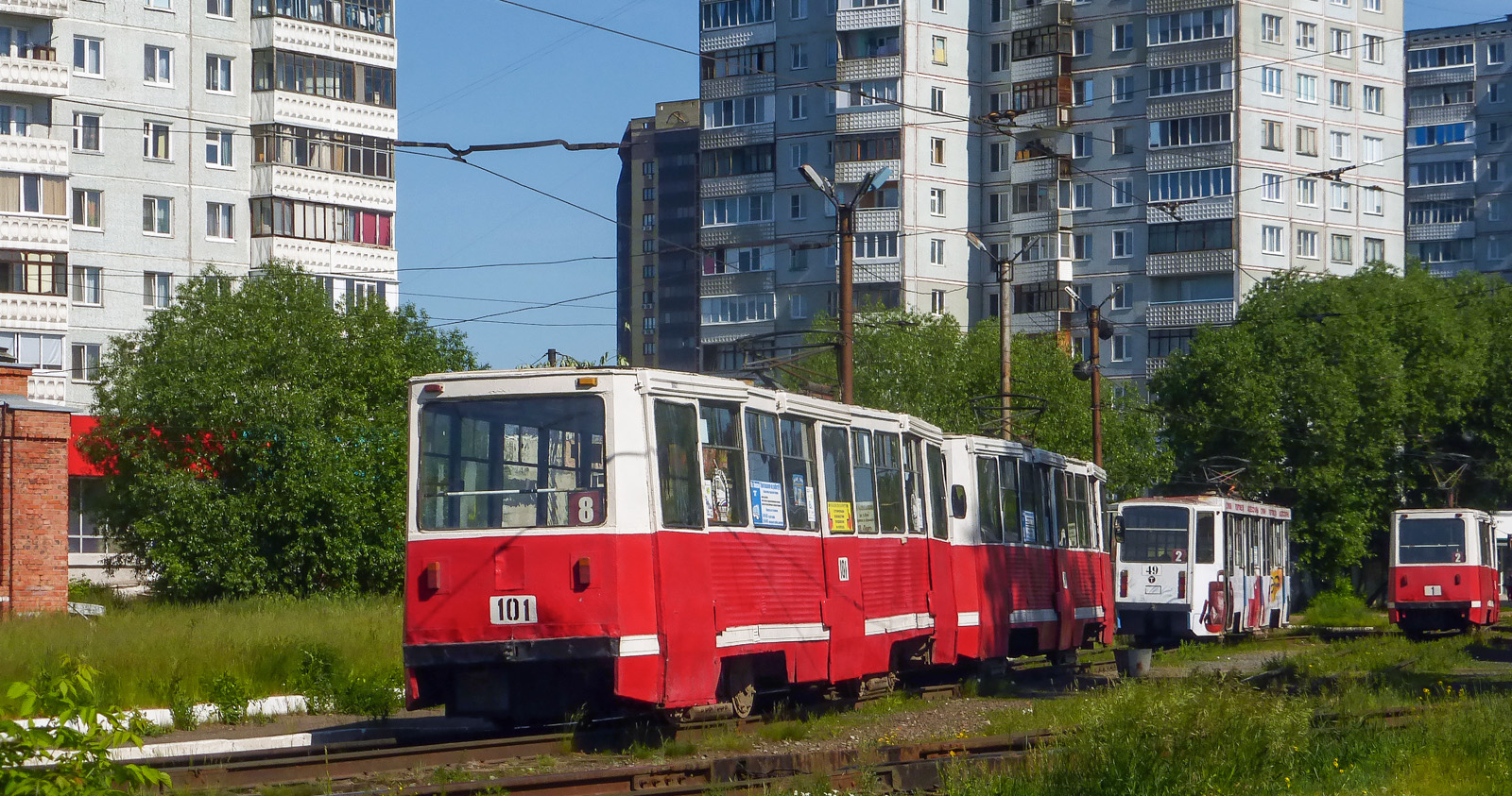 Омск, 71-605А № 101; Омск — Конечные станции и разворотные кольца
