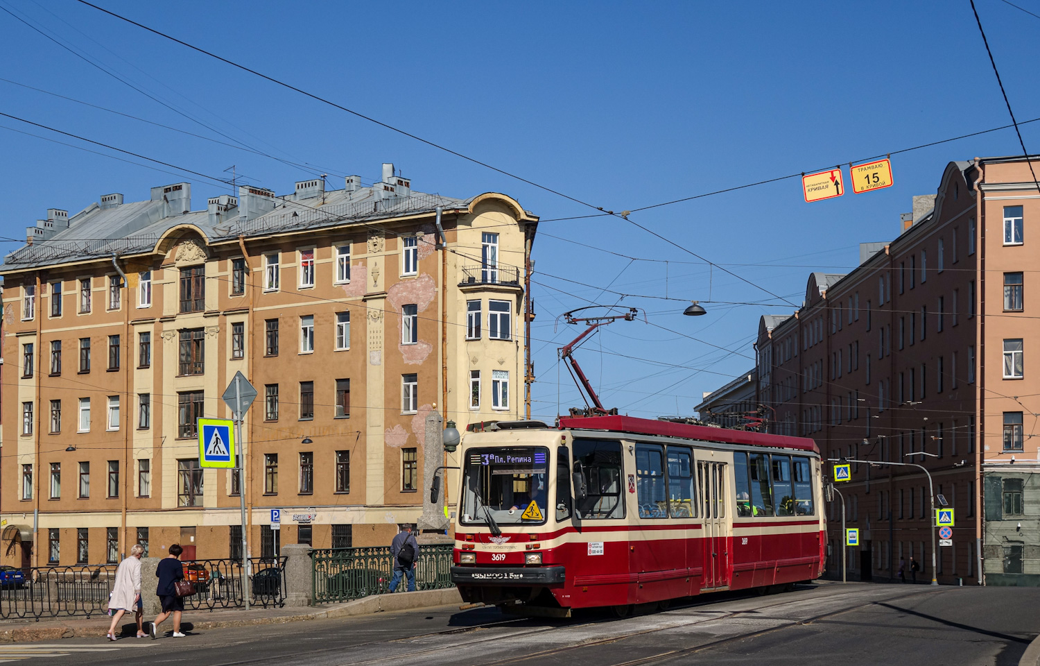 Санкт-Петербург, ТС-77 № 3619