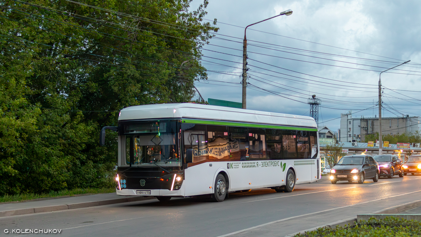 Красноярск, ЛиАЗ-6274 № Т 484 ТО 124; Красноярск — Подготовка ко вводу в эксплуатацию троллейбусного депо в Телевизорном переулке [07.2023-06.2024]