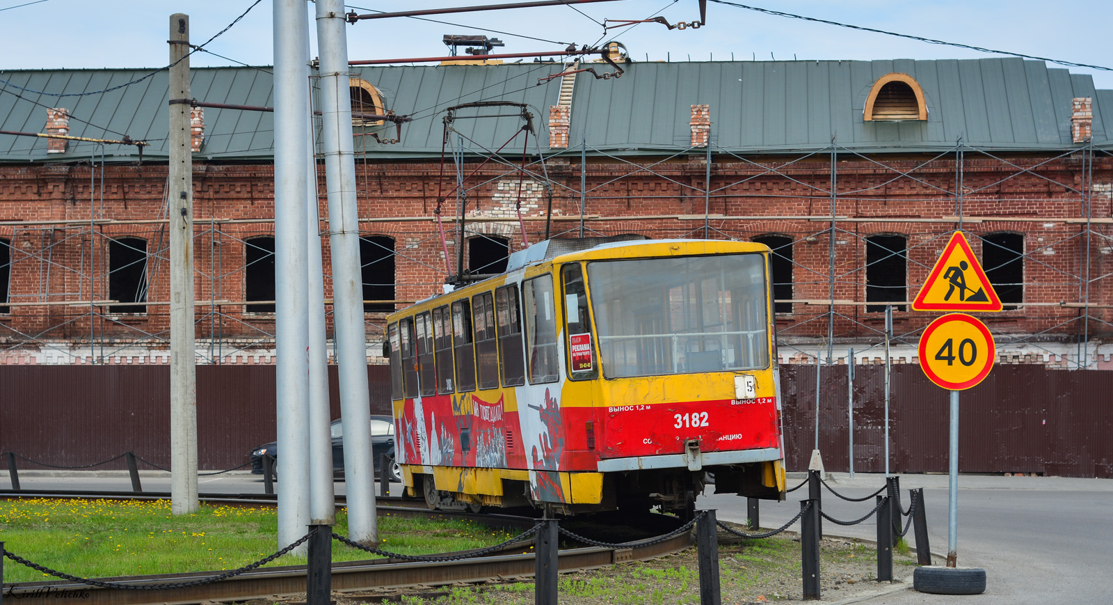 Барнаул, Tatra T6B5SU № 3182