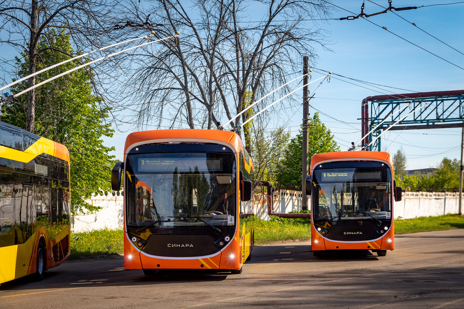 Yaroslavl, Sinara 6254.01 # 333; Yaroslavl, Sinara 6254.01 # 777; Yaroslavl — New trolleybuses Yaroslavl, Sinara 6254.01 # 333; Yaroslavl, Sinara 6254.01 # 777; Yaroslavl — New trolleybuses