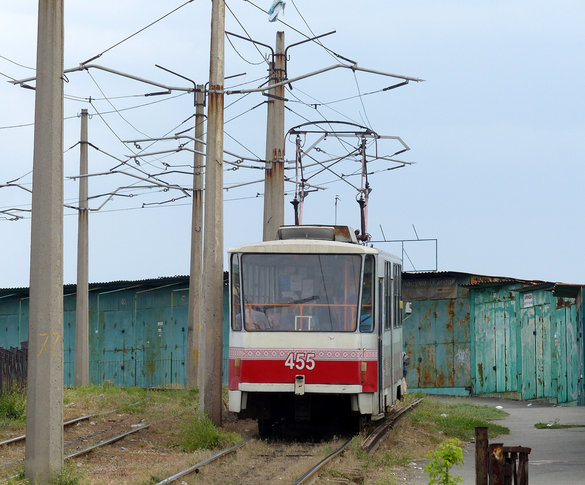 Запорожье, Tatra T6B5SU № 455