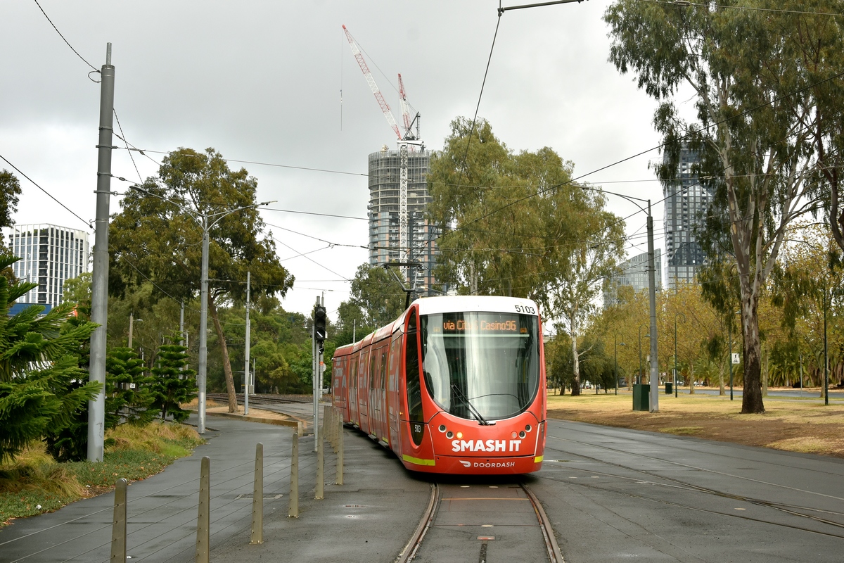 Мельбурн, Alstom Citadis 302 № 5103
