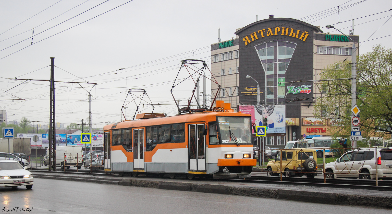 Барнаул, Tatra T3SU КВР Барнаул № 3021