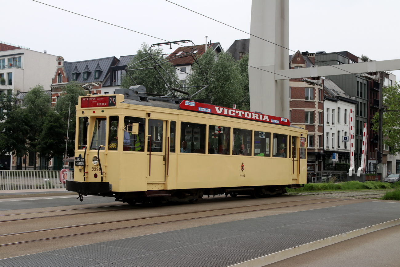 Antwerpen, SNCV Standard wooden motor car Nr. 9994