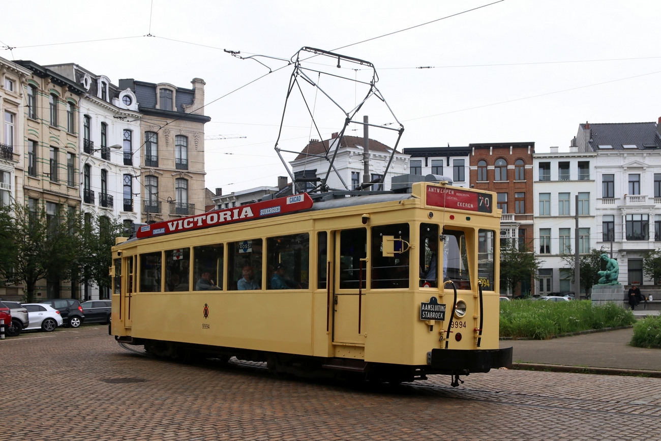 Antverpy, SNCV Standard wooden motor car č. 9994